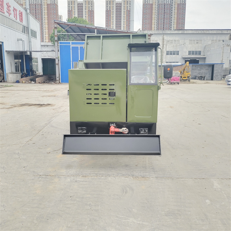 high-chassis agricultural crawler transporter, snow terrain small dump truck, 51-horsepower dump tru