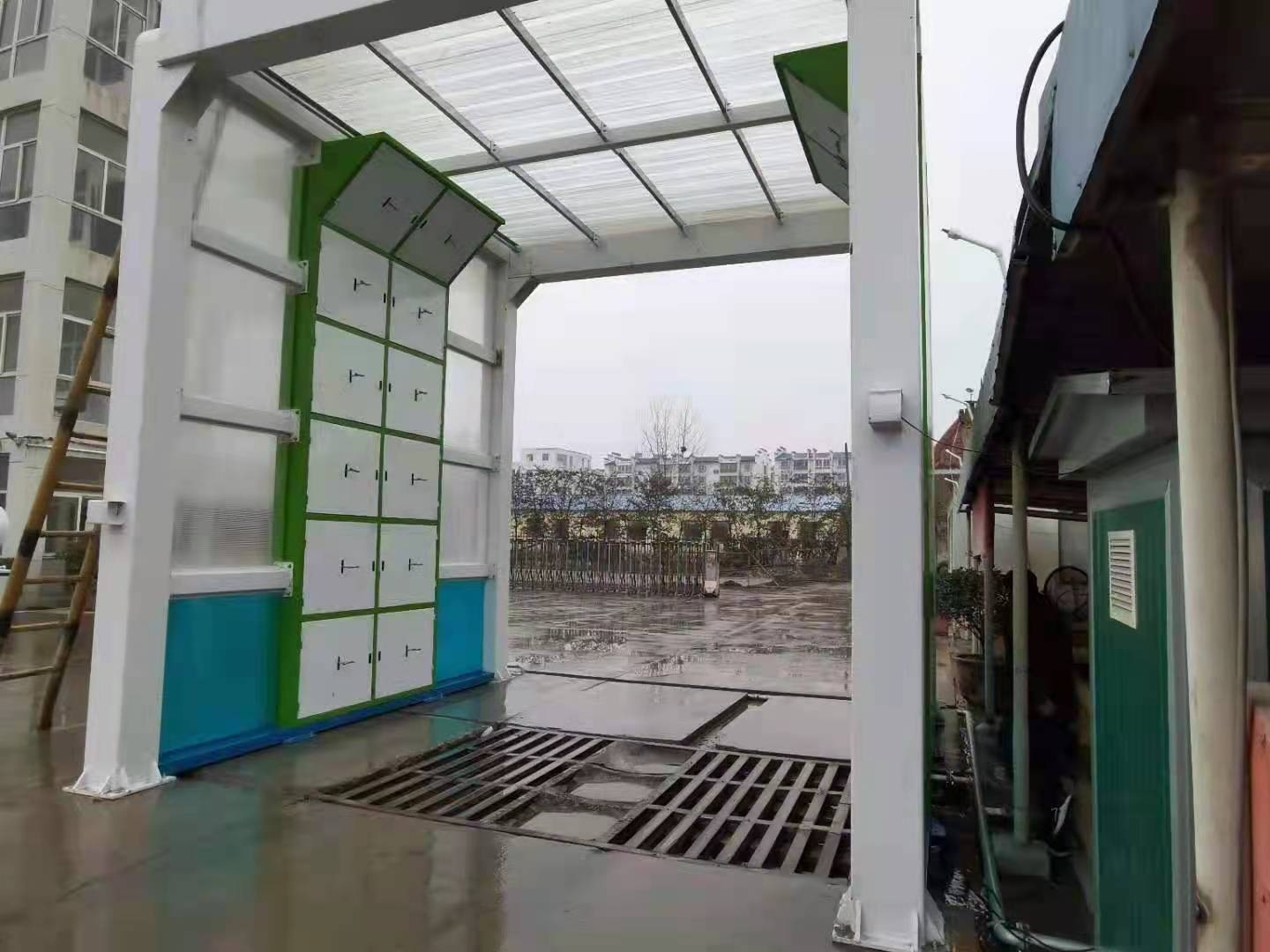 construction site gate car wash machines