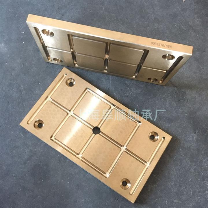Non-standard tin-bronze copper plates made to order; self-lubricating, wear-resistant plates and mol