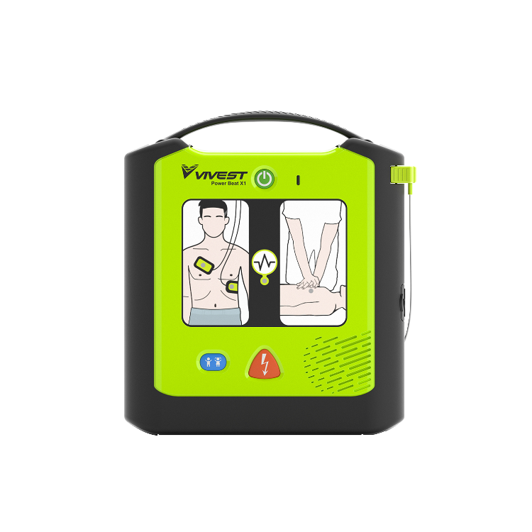 AED Automatic Defibrillator Weiwesi X1 Cardiac Emergency Device
