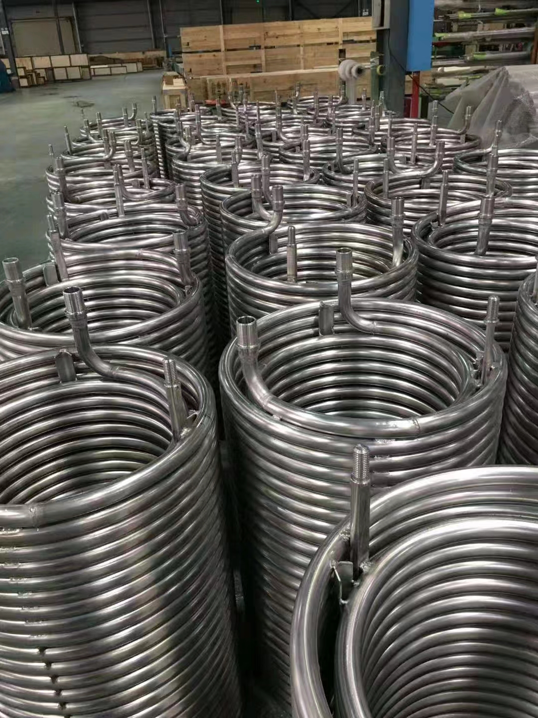 Titanium Coils, Titanium Equipment, Shell-and-Tube Heat Exchangers, Corrosion-Resistant Titanium Equ