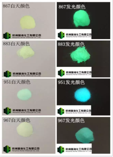 Long-afterglow luminescent powder—blue-green high-brightness noctilucent powder for injection moldin